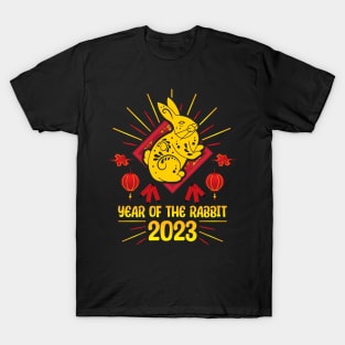 Good Luck Zodiac Happy Chinese New Year of the Rabbit 2023 T-Shirt